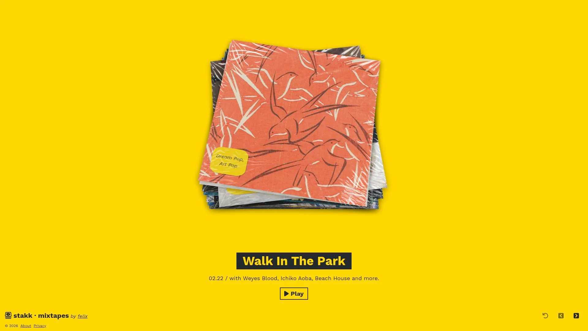 Cover for Stakk